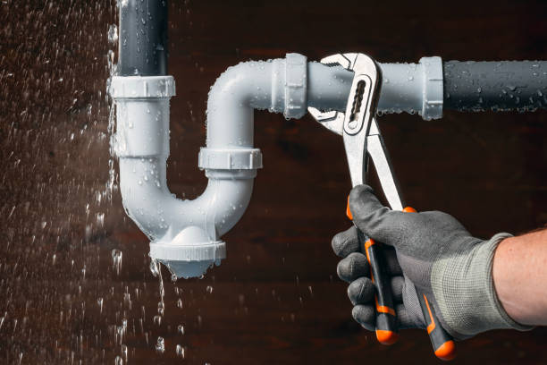 Professional Leak Detection technician working in Walshville, IL